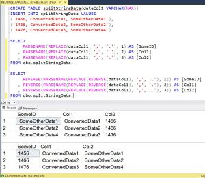 Convert Delimited Data Into Columns In SQL Server – Big Data & SQL