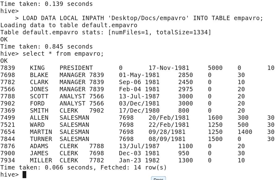 QueryAvroTableVerifyData