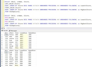 First_Value, Last_Value vs Min, Max in SQL Server – Big Data & SQL