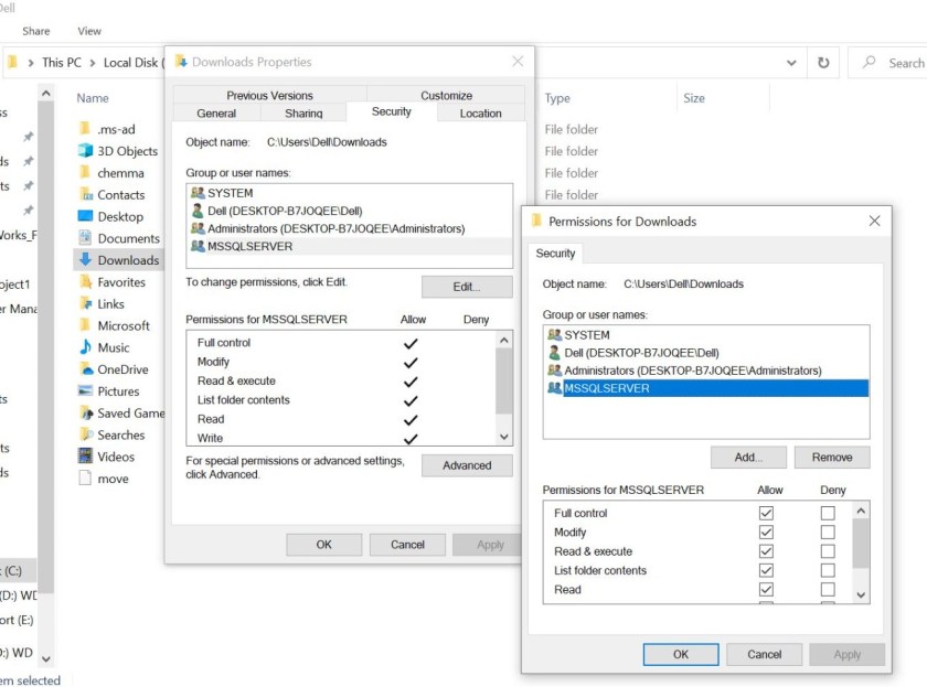 FolderPermissions_For_SQLServer
