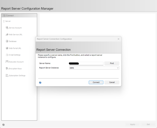 SQL Server Reporting Services (SSRS) Configuration – Big Data & SQL